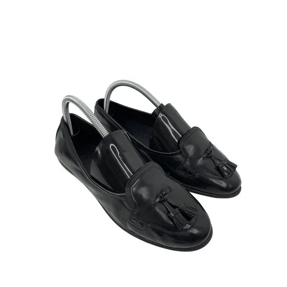 Aerosoles Brooks Black Tassel Loafers Ballet Flats Size 8.5 New - Picture 11 of 12